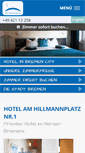 Mobile Screenshot of hotel-am-hillmannplatz.de
